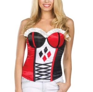 Harley Quinn corset women size Small